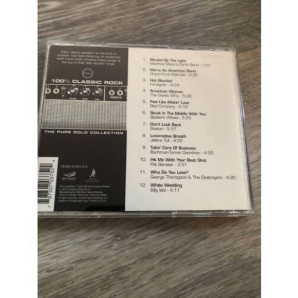 100% Classic Rock - The Original Hits. Various Artists - Music CD . Pre Owned - Picture 3 of 7